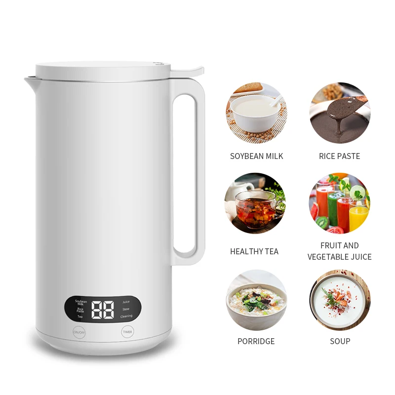 Multi-function 100V-220V Soy milk Maker Heatable Soymilk Machine baby Food equipment Blender Juicer Free Filter 350ml-500ml