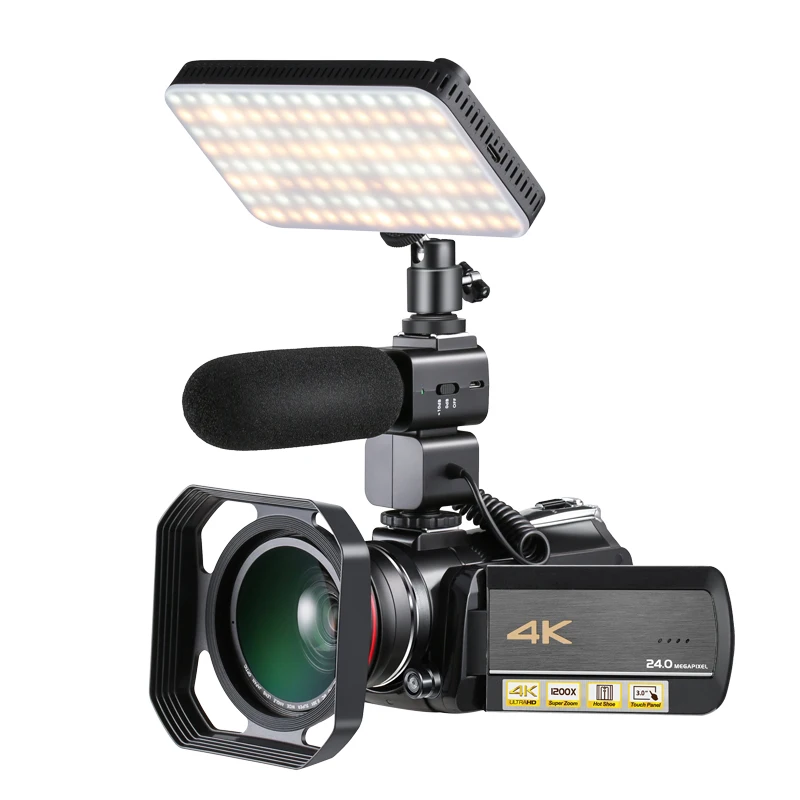 Камера ночного видения HDV 4K дешевая Профессиональная цифровая