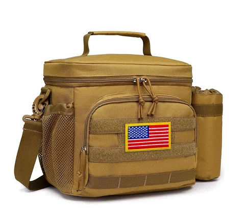Outdoor Tactical Leakage Insulation Lunch Bag With Rice Bag Large Capacity Ice Lunch New Lunch Bag