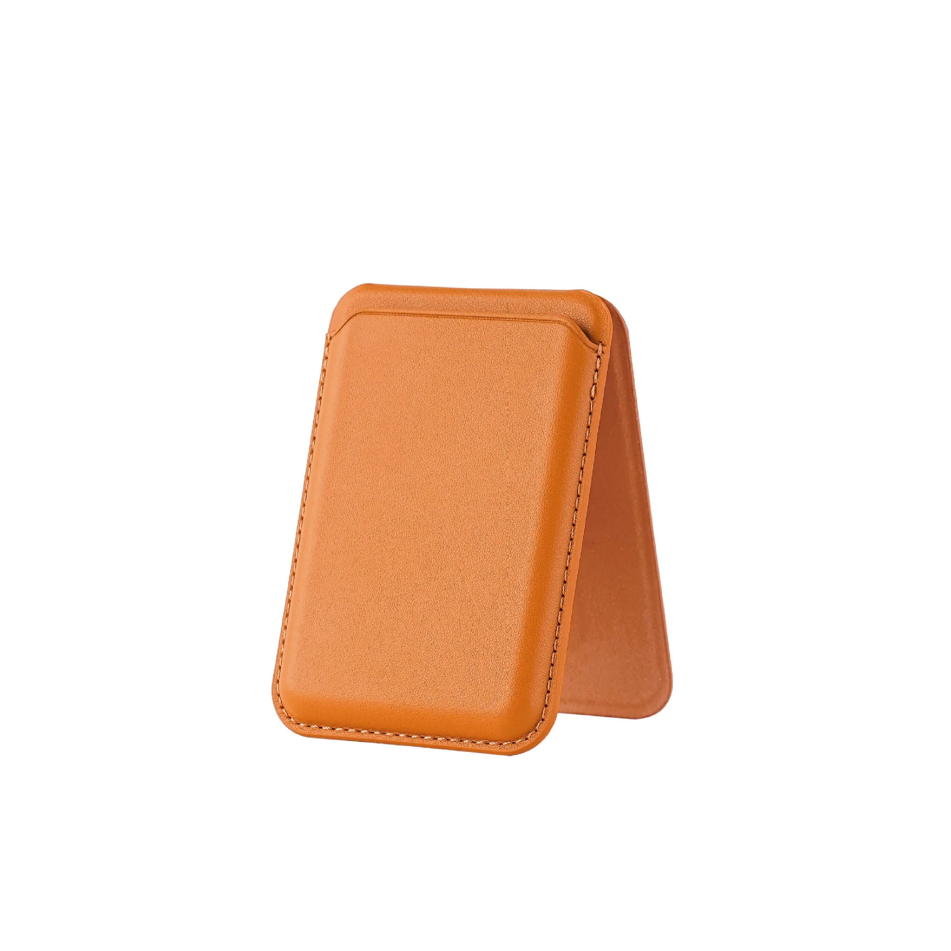 magnetic card holder aluminum credit id for bank flip wallet case phone charging label pocket magnetic sleeve CC01