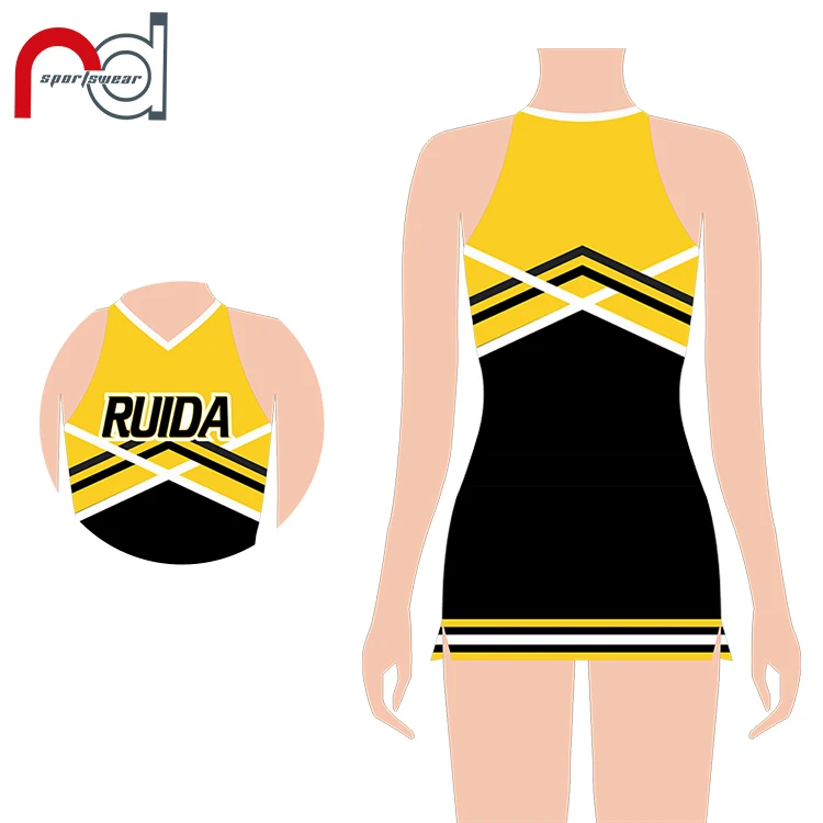 Girls Cheerleader Costume Youth Cheer Outfit High School Cheerleading Outfit