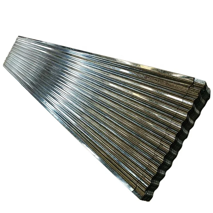 Building Roofing Material GI Zinc Coated Iron Corrugated Steel Sheet