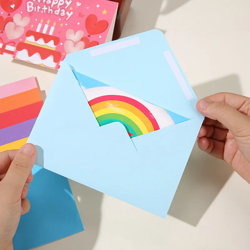 custom size logo take me to  your heart thank you card and envelope