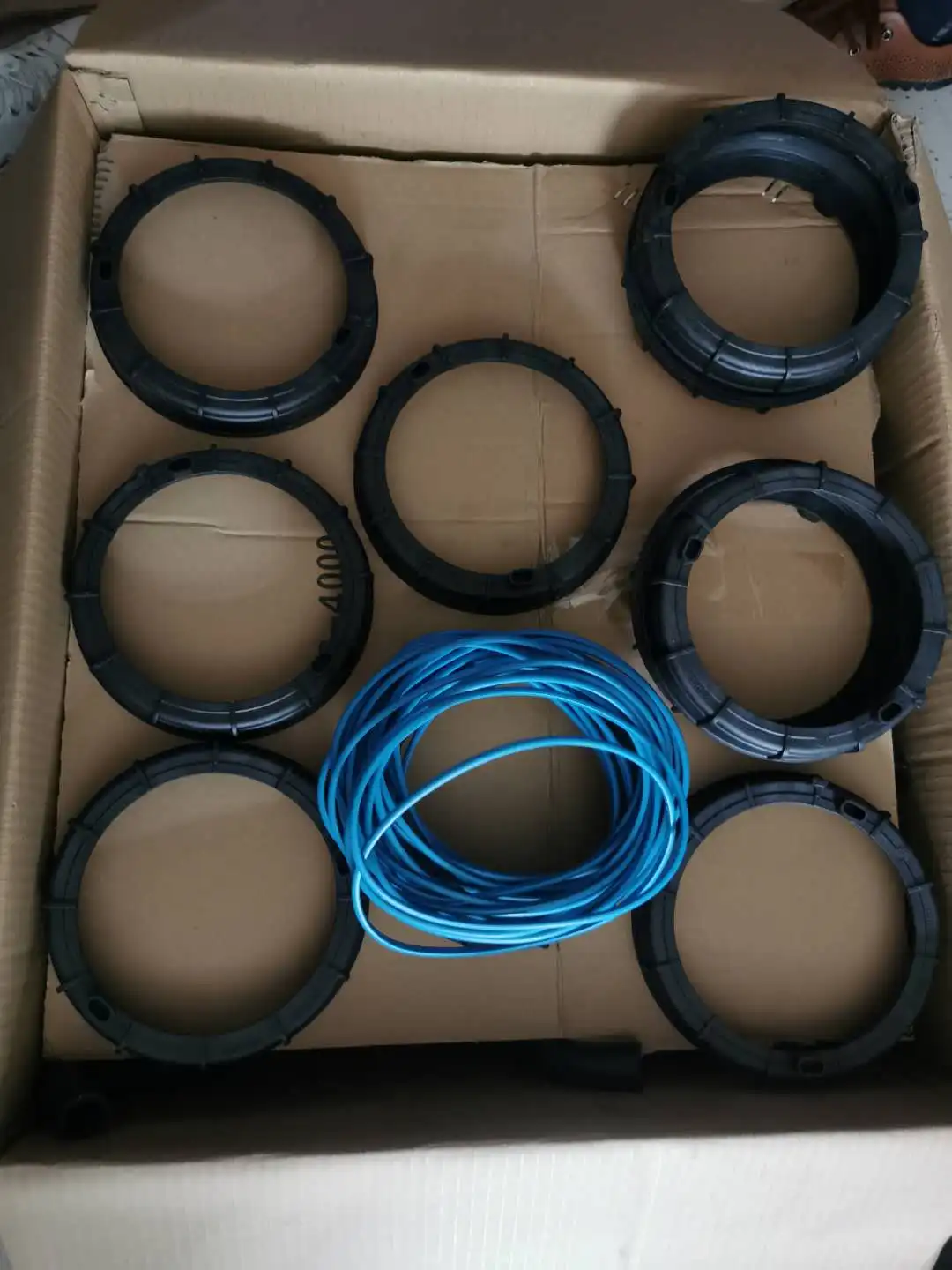 auto spare parts OEM 153130 153141 Fuel Tank Seals Fuel Pump Top Ring Cover For Citroen Peugeot Seals Assembly