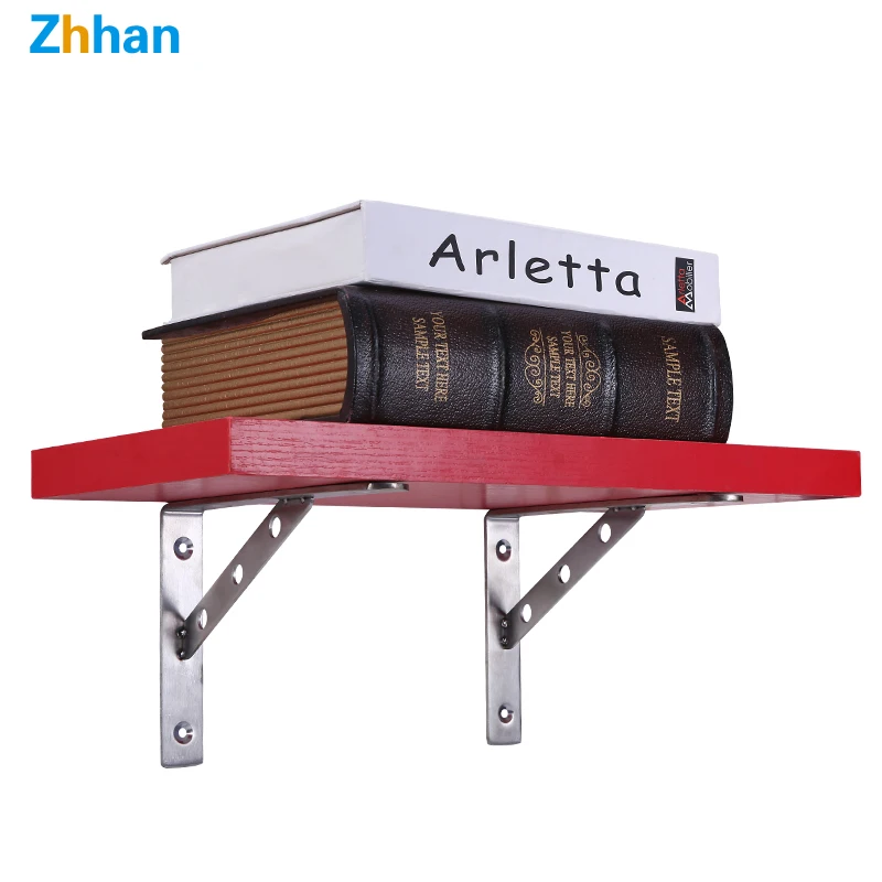 Wall Bracket Heavy Duty Shelf Bracket/aluminum for Wood Factory Customized 8 Inches 4mm Thickness Triangle Bracket Standard
