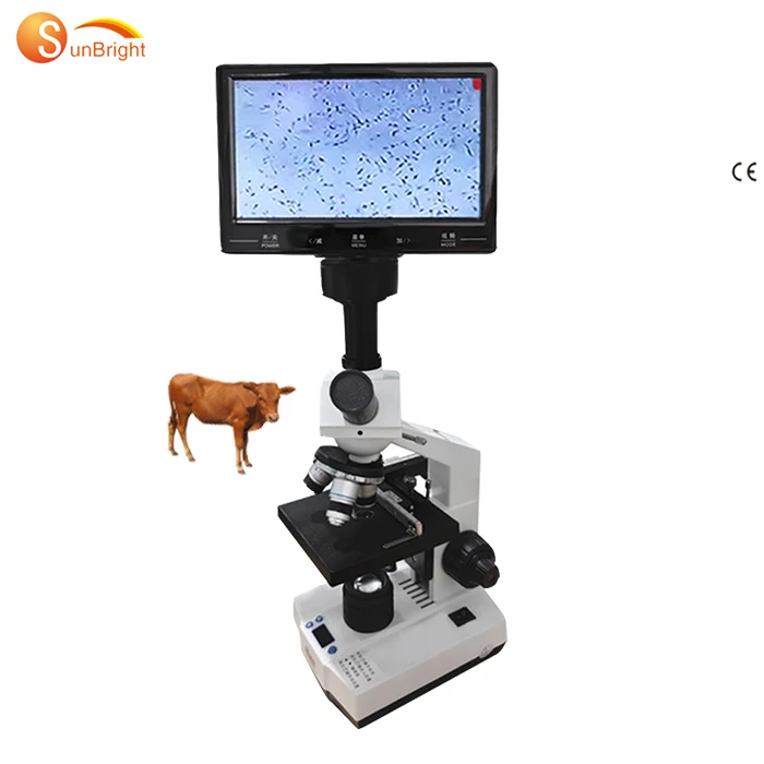Portable 5 Inches Led Digital Camera Microscope For Veterinary