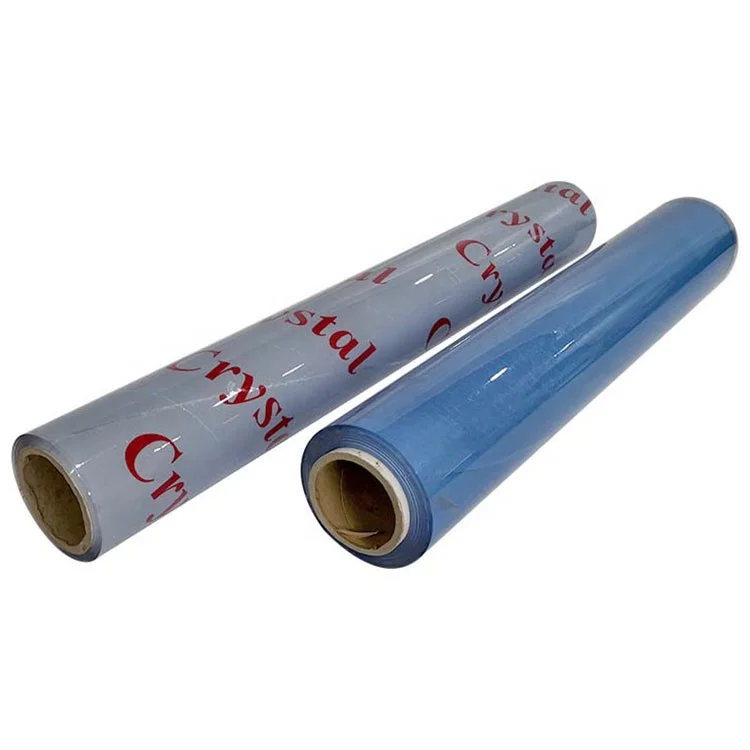super clear transparent PVC film.