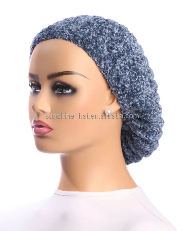 Israel Jewish Colorful Women Traditional Knitted Lightweight Lined Dragonfly Yarn Snood Beanies