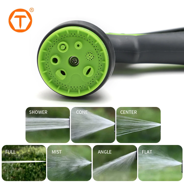 7 Style Pet Showering Garden Water Gun Nozzle Hose High Pressure Multifunction Sprayer Washer