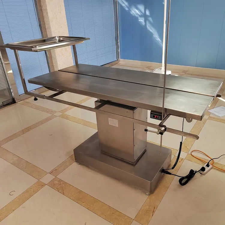 V Shaped Veterinary Operating Table Electric Lift V  Vet Surgery Table For Vet Clinic