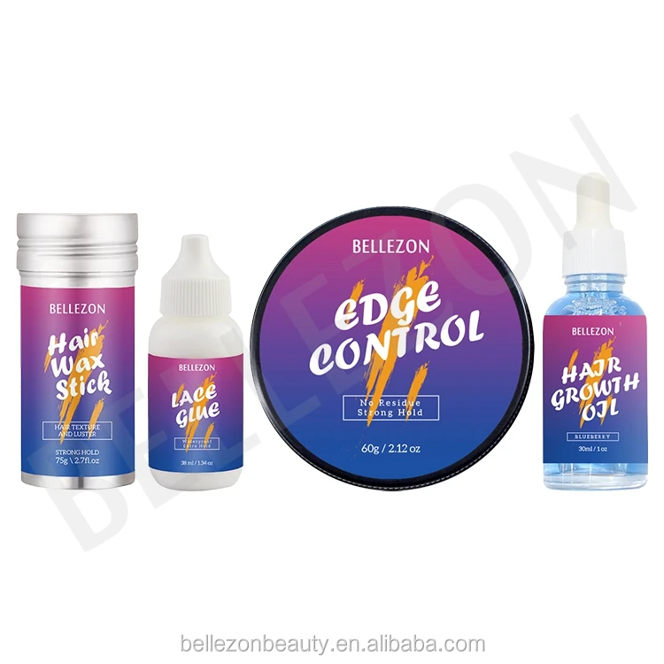 OEM Hair Care Set styling nourishing hair wax stick edge control hair growth oil