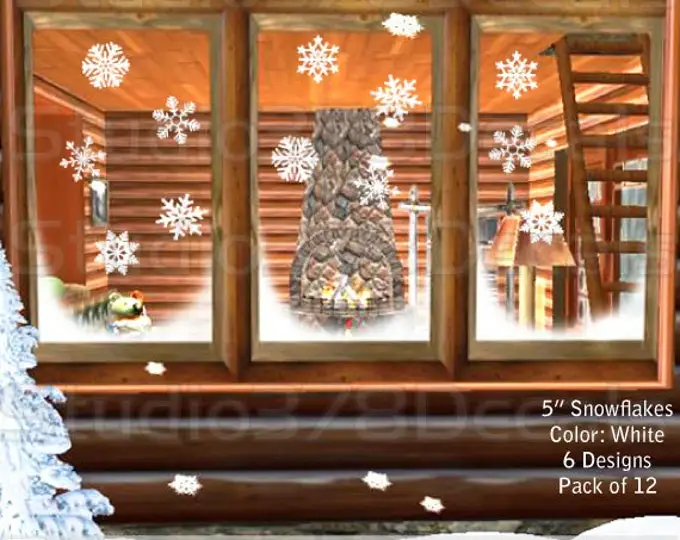 Personalized Design Business Display Storefront Vinyl Window Graphic Removable Window Decals Sticker