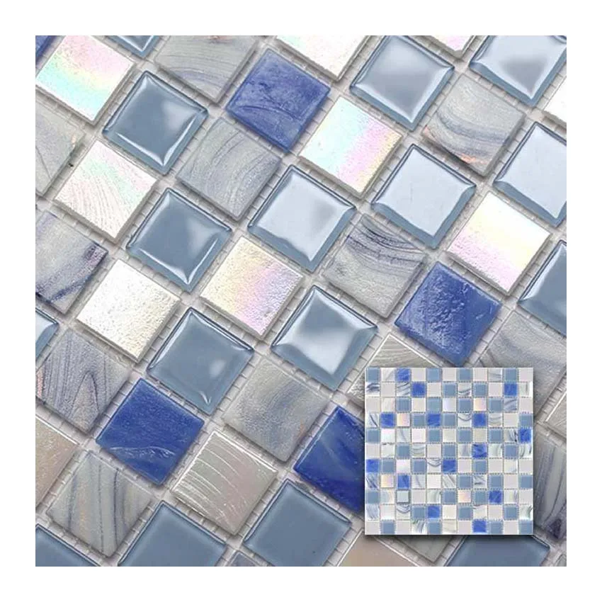 cheap price good quality tiles foshan mosaic factory swimming pool tiles and decoration wall crystal glass mosaic tile