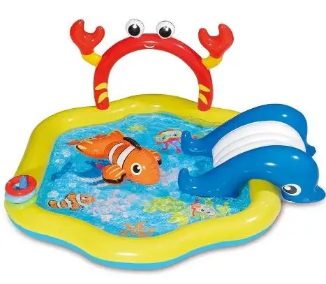 Водная игрушка, надувной счет со мной, затененный детский бассейн L40in * W40in * H34in, надувной бассейн OEM ODM