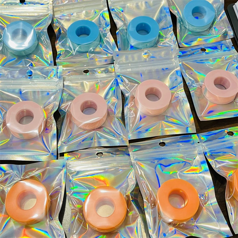 Disposable Breathable Blue Pink eyelash tape for eyelashes Sensitive skin Gel Tape eyelash extension silicone lash tape