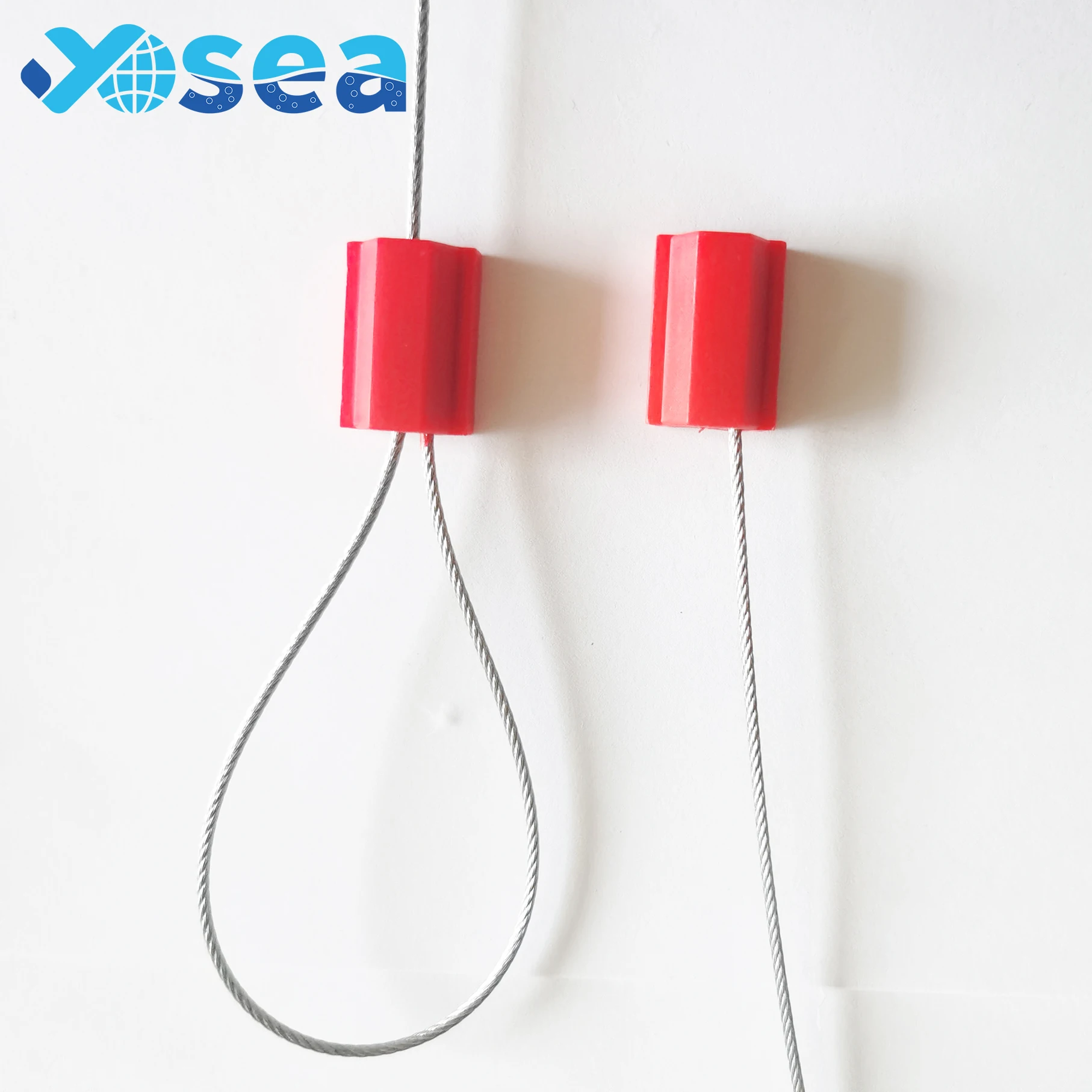 lead seal steel cable abs plastic cover metal insert cable seal lock for truck