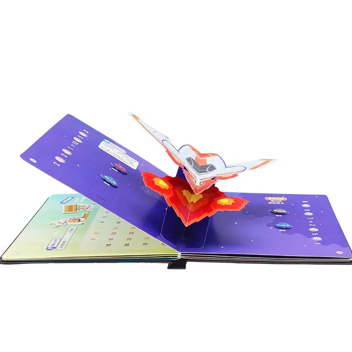 
Customized Funny Coloring Pop Up 3D Movable Books Printable 