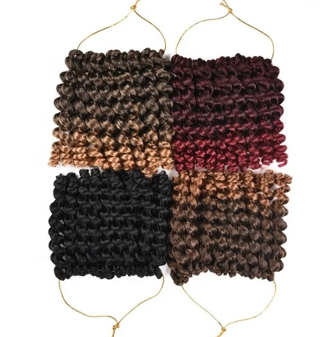 2020 new black friday specials hot selling soft stretchy free split Jumpy Wand Curl crochet braid hair