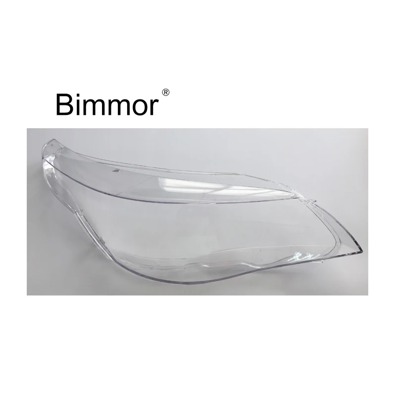 Bimmor auto headlamp glass for BMW E60  E61 headlight lens cover head lamp 5 series 2008-2010 xenon head light factory