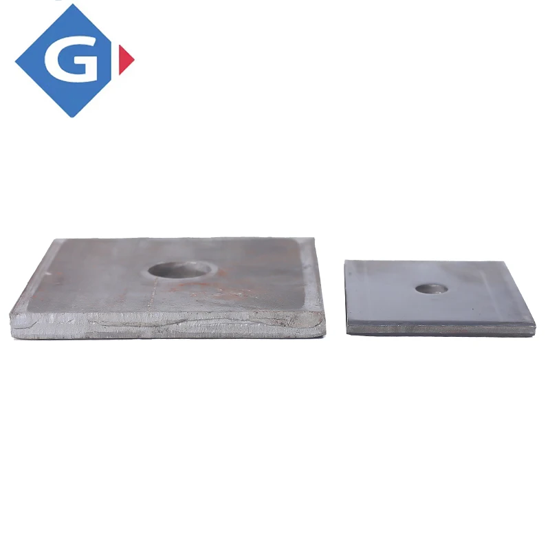 Steel Square Flat Washer Carbon Steel Square Metal Flat Washers for Timber Constructions