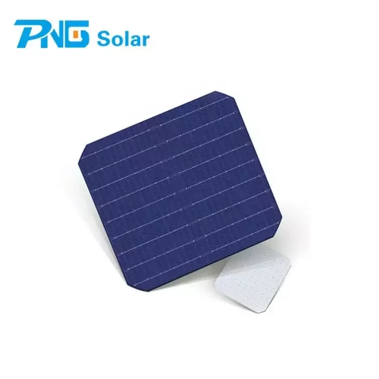 PNG Solar Cell  Factory wholesale 5BB PERC Polycrystalline Silicon 158.75mm High Efficiency up to 22.6%with 25years warranty