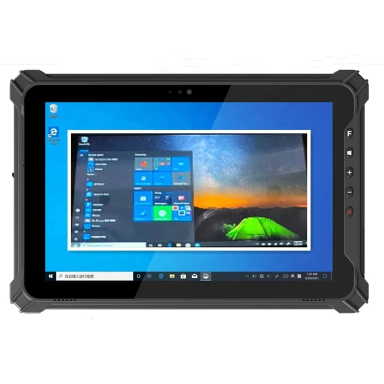 10inch sunviewable 700nit rugged tablet handheld explosion proof industrial mobile computer RJ45 RS232 MIL-STD-810G tablet