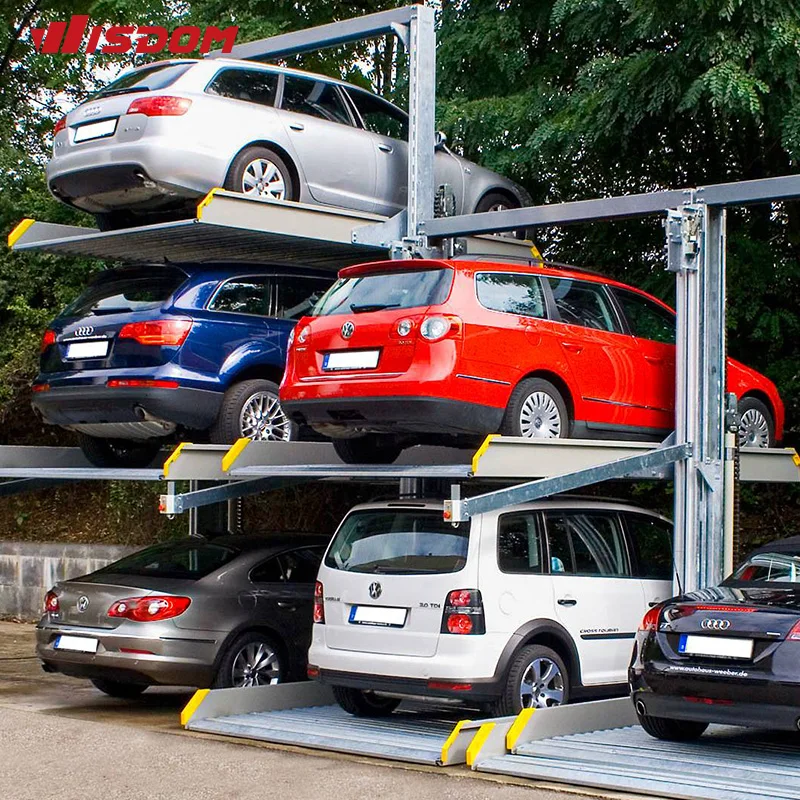 Tower Car Parking High Intelligence Vertical Lifting Tower Stereo Garage Mechanical Car Parking System