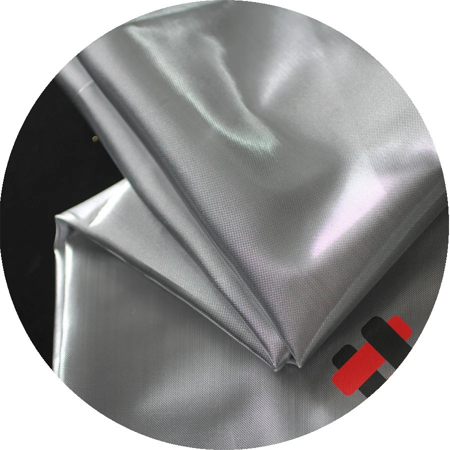 shiny glitter silver lurex fabric for toy and decorating