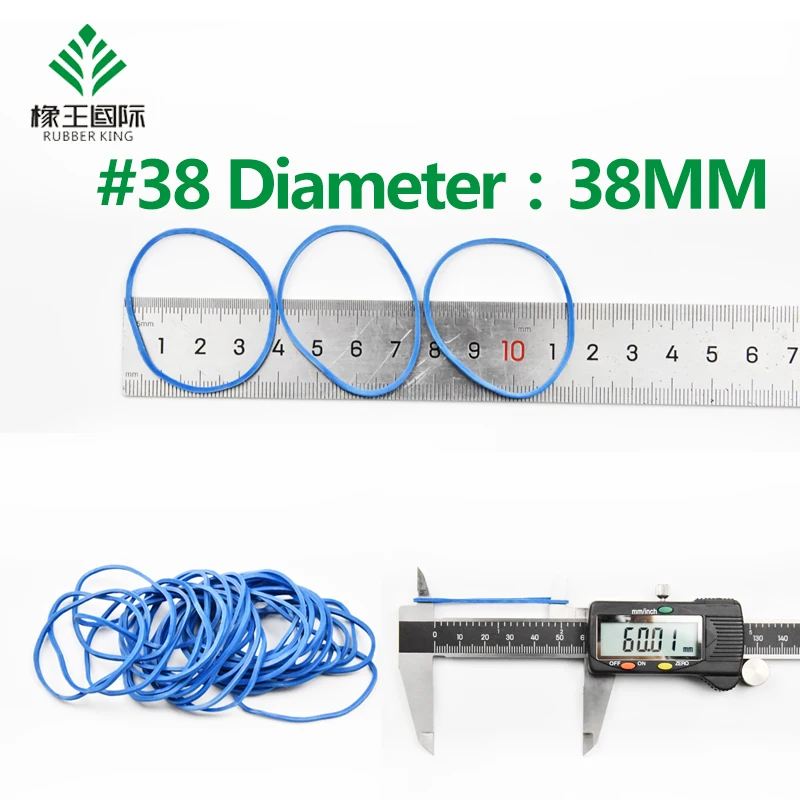 Manufacturer wholesale color TPR high quality durable high elastic office stationery rubber bands