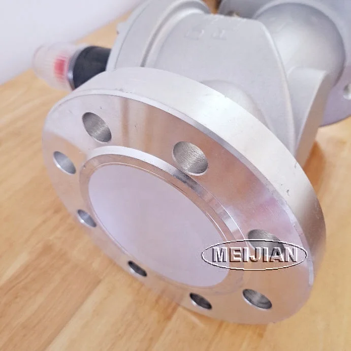 Industry/gas station/restaurant/commercial area flange DN65 gas solenoid valve for fire fighting alarm system 24V/220V