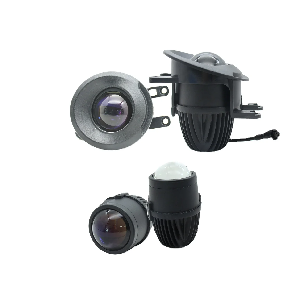 Универсальные светодиодные противотуманные фары WINAUTO, противотуманные фары с выпуклыми линзами для Toyota, Lexus Corolla, Camry, RAV4