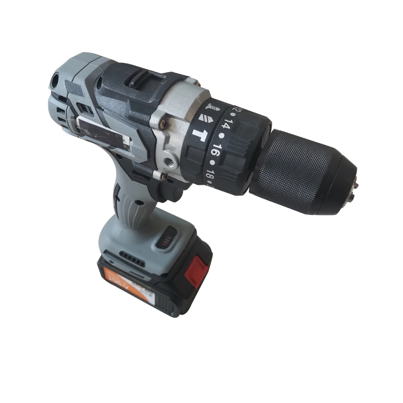 Hot Sale Hand Electric Drill Machine Tools Cordless Lithium Power Impact Drills