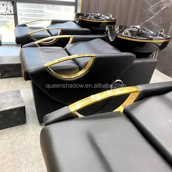 beauty salon furniture set barber basin salon hair equipment styling chair no plumbing shampoo bowl