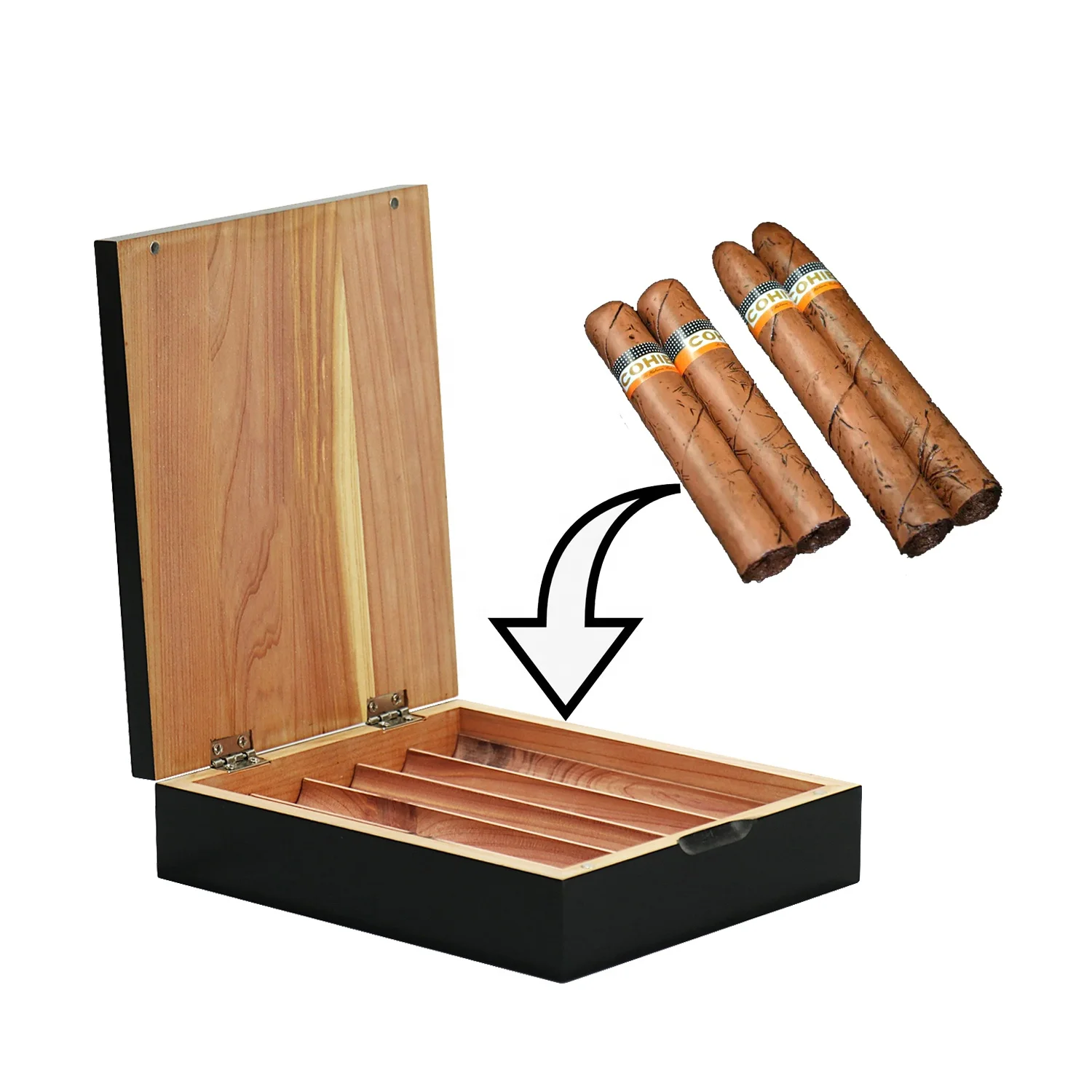 Wholesale fsc High Quality Wooden Craft Box for Cigar