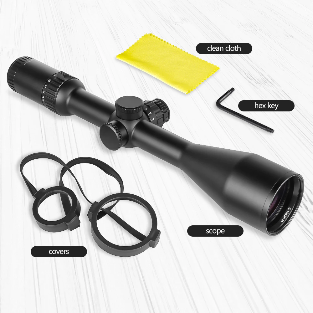SPINA OPTICS 3-18x56 WA SF Optics FMC 30mm Tube Scope for Hunting