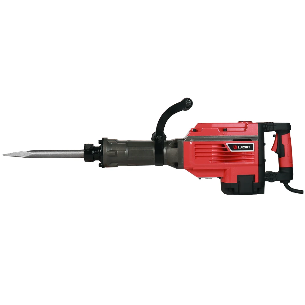 LURSKY 1500W 30mm HEX Jack Hammer Electric Demolition Breaker Hammer