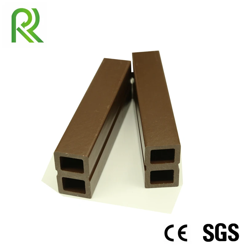 
factory prices faux engineered wood plastic composite wpc decking floor joists beam 