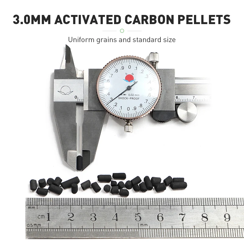 1.5mm - 6mm Air Treatment Coal Based Activated Carbon Pelletized