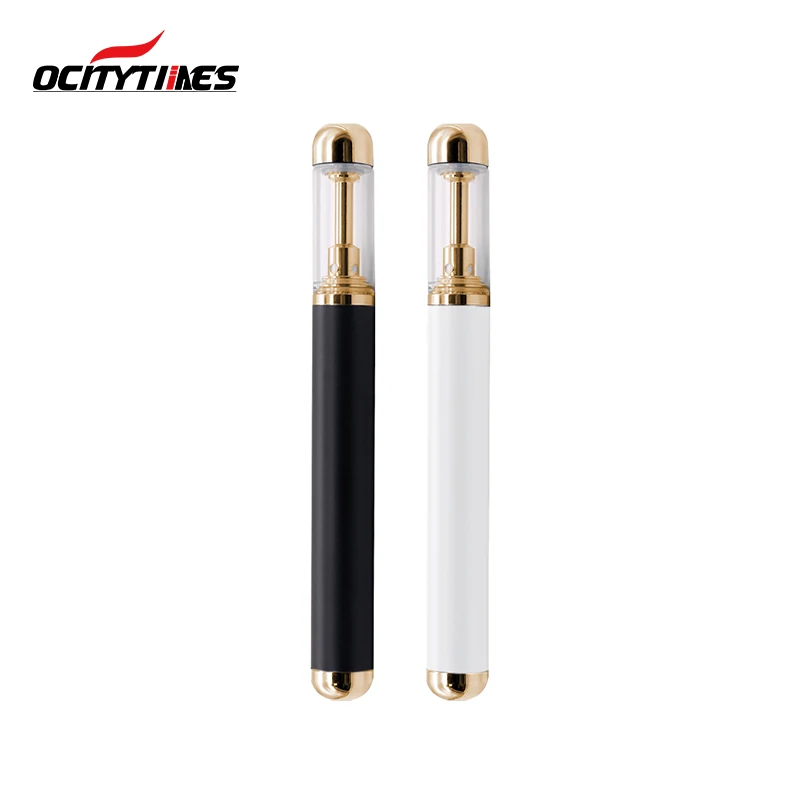 
Alibaba top quality gold cbd vap e cigarett electronic empty 1.0ml cbd vape electronic cigarette vaporizer 