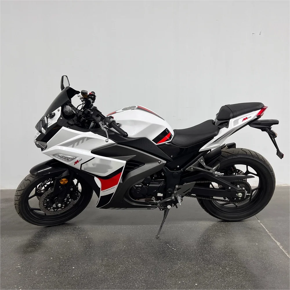 250CC Oil Cooling Double Disc Brake 4 Stroke 1 Cylinder Electric Start High Speed Racing Motorcycle