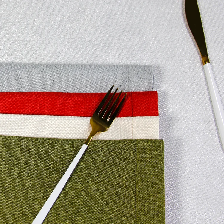 Servilletas De Tela Lino Guardanapo De Tecido Linho Servietten Leinen Embroidery Cloth Napkins