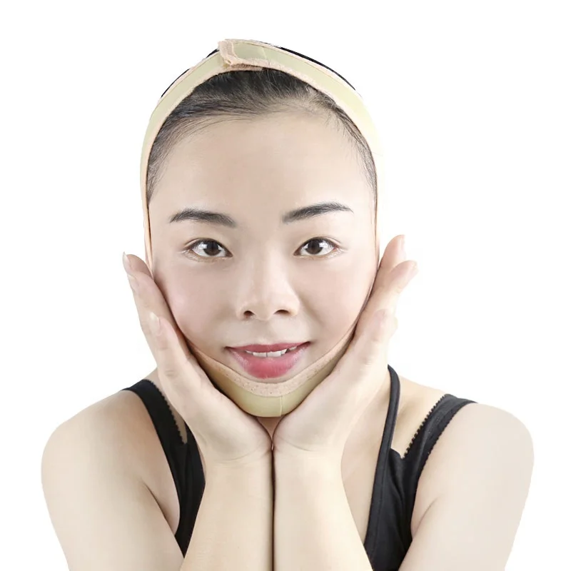 Wrinkle V Face Chin Cheek Lift Up Slimming Slim Mask Ultra-thin Belt Strap Band