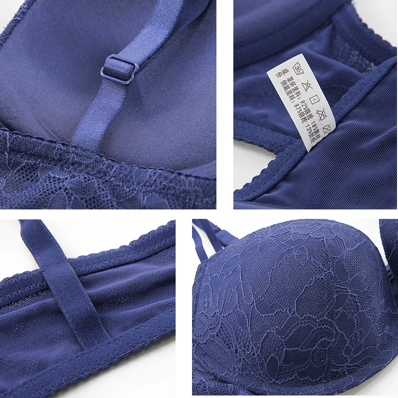 Women beautiful bra sexy bra design good quality ladies push up bra padding insert