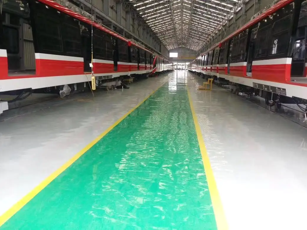 Mixing ratio 2:1 Clear epoxy sealing primer for garage, warehouse, factory workshop concrete floor