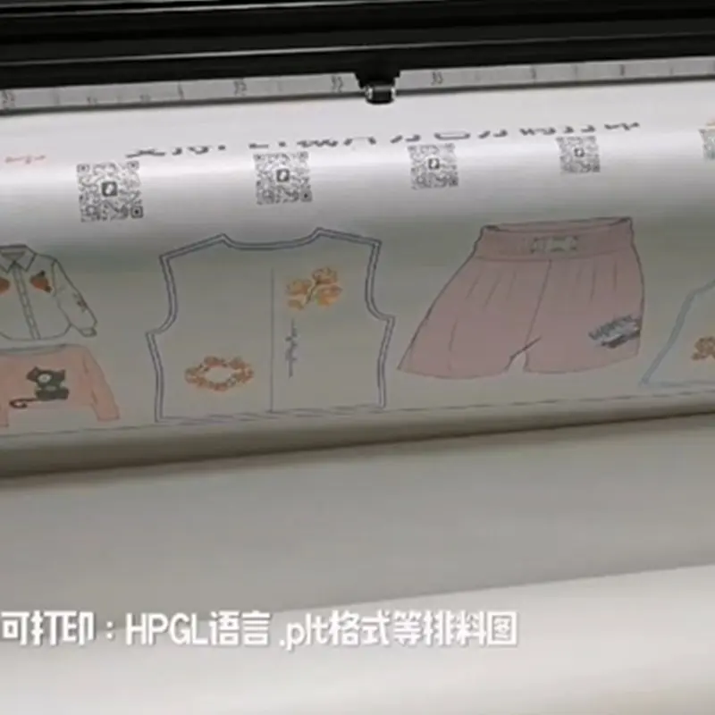 New CAD Paper Pattern Color Printing Plotter Full Color Inkjet Plotter