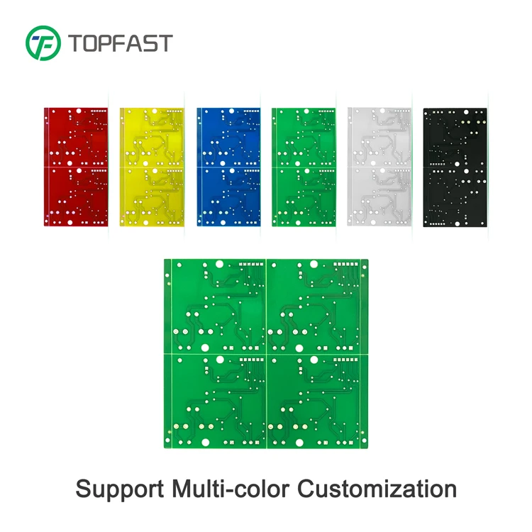 Double-sided PCB that can achieve high-density interconnection, with strong bearing capacity.