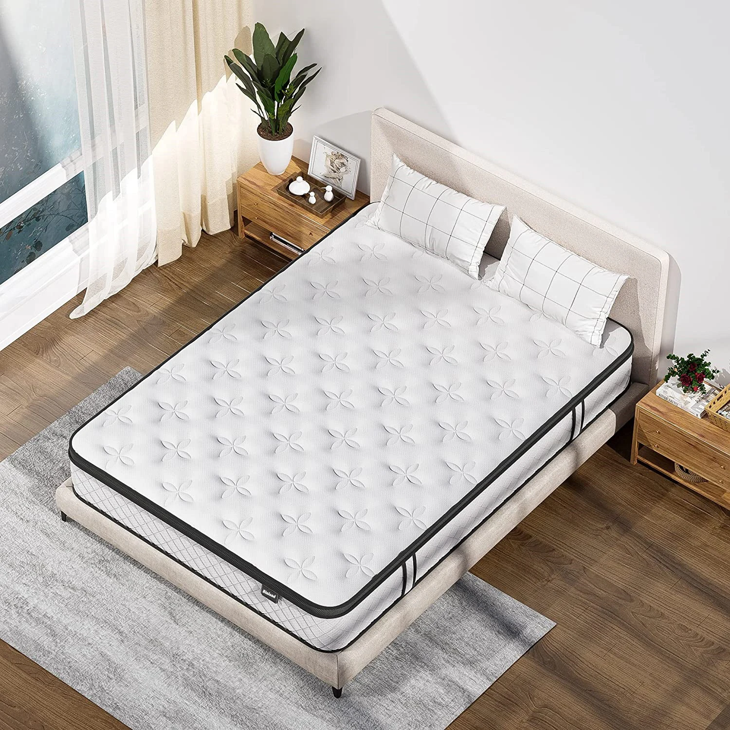 2021 china mattress supplier 12inch pocket spring mattress with 3 firmness soft medium good price bed mattresses