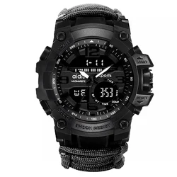 new pattern fashion Outdoor Luxury Watch Multifunctional Compass Digital Versatile Sports Watches