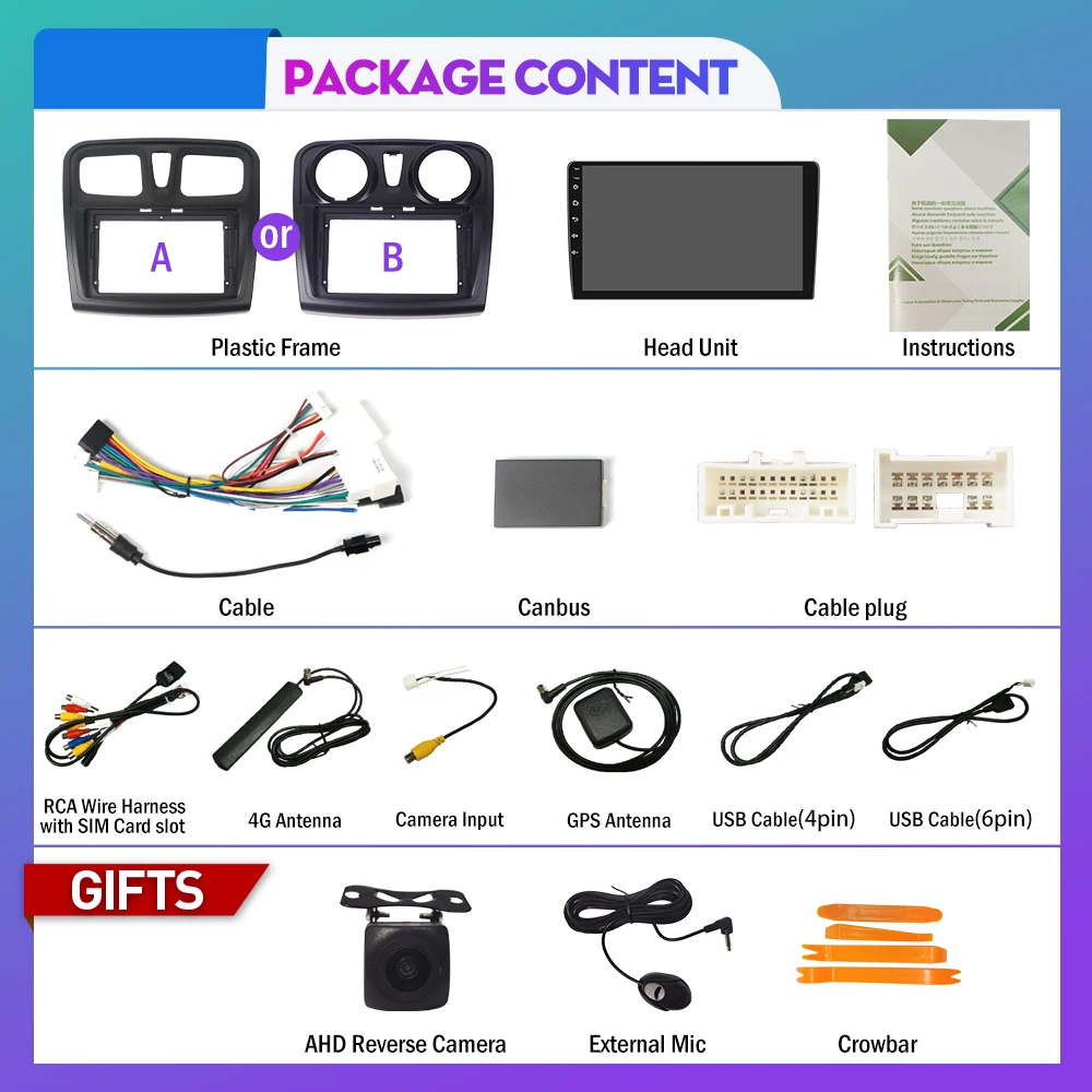 For 9 inch Renault sandero symbol 2014-2017 DACIA sandero 2012-2017 Device 2 Din Car Stereo GPS Navigation android car radio