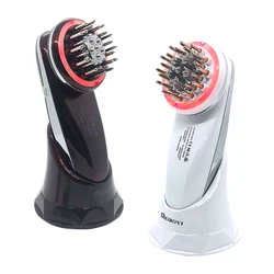 Scalp Care Brush Red Light Hair Growth Laser Comb Hair Scalp Oil Applicator / Vibrating Electric Head Scalp Massager
